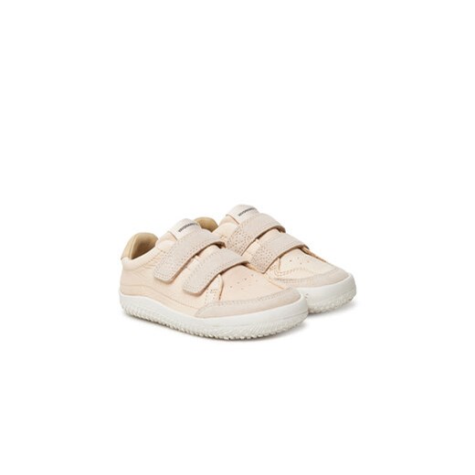 Buty sportowe dziecięce beżowe Vivo Barefoot na rzepy