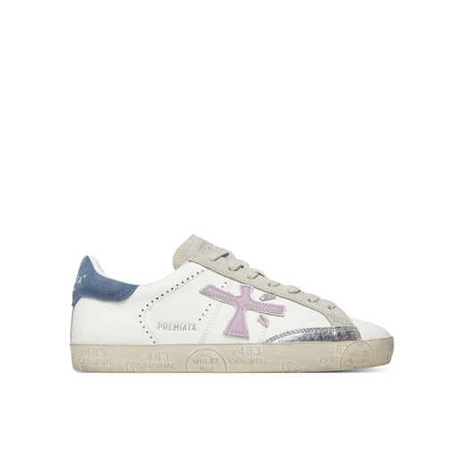 Premiata Sneakersy Stevend 7273 Écru ze sklepu MODIVO w kategorii Buty sportowe damskie - zdjęcie 183593417