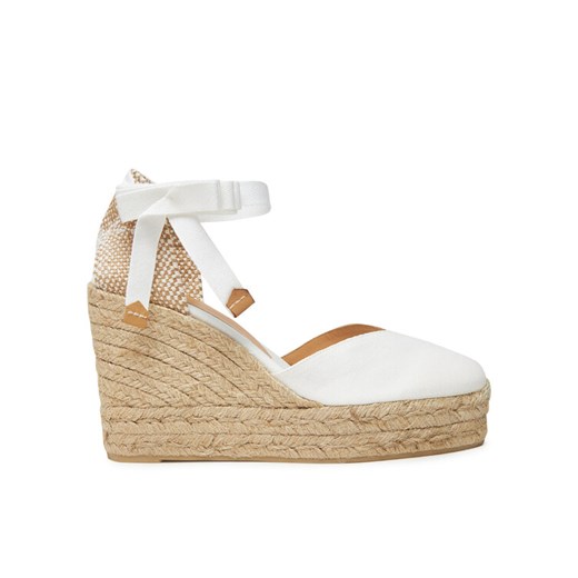 Castañer Espadryle Chiara/8ED/001 020992 Biały ze sklepu MODIVO w kategorii Espadryle damskie - zdjęcie 183593425