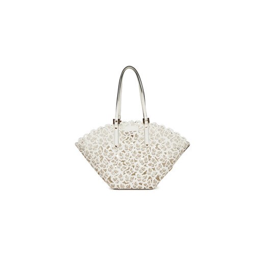 Shopper bag Aldo beżowa na wakacje na ramię 