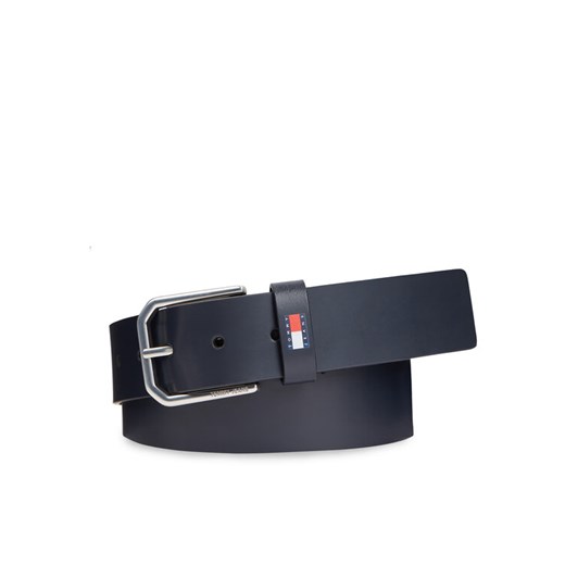 Tommy Jeans Pasek Męski Tjm New Leather 4.0 AM0AM11201 Granatowy ze sklepu MODIVO w kategorii Paski męskie - zdjęcie 183595706