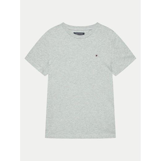 Tommy Hilfiger T-Shirt KB0KB04140 D Szary Regular Fit ze sklepu MODIVO w kategorii T-shirty chłopięce - zdjęcie 183595707