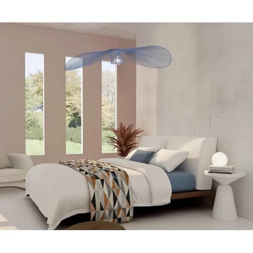 Wisząca lampa druciana kapelusz niebieska Minihat Lumes One Size Edinos.pl