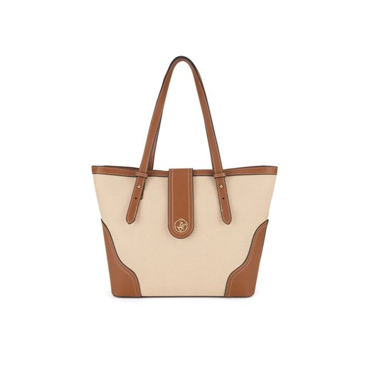 Beverly Hills Polo Club Torebka BHPC-C-010-07 Brązowy ze sklepu MODIVO w kategorii Torby Shopper bag - zdjęcie 183596708