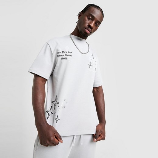 SUPPLY&amp;DEMAND T-SHIRT VITO TEE GRY-HIR ze sklepu JD Sports  w kategorii T-shirty męskie - zdjęcie 183597069