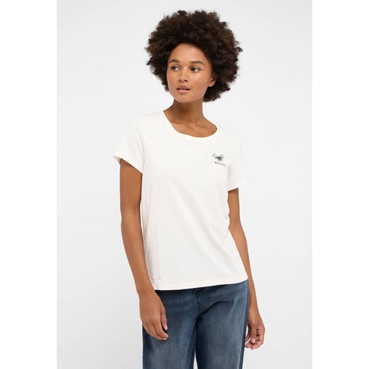 Damski T-Shirt Mustang Style Alma Whisper White 1015459 2013 ze sklepu YouNeedit.pl w kategorii Bluzki damskie - zdjęcie 183597176