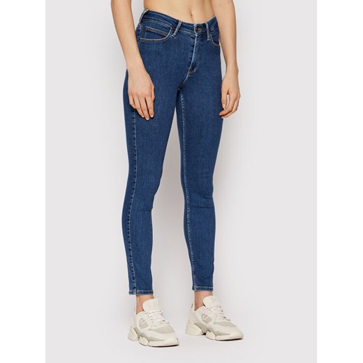 Lee Jeansy Foreverfit L32SOVWD 112145053 Granatowy Forever Fit ze sklepu MODIVO w kategorii Jeansy damskie - zdjęcie 183597557