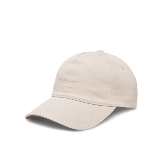 Czapka z daszkiem Calvin Klein Jeans Printed Monologo Cap LV04K5027G Różowy 00 eobuwie.pl