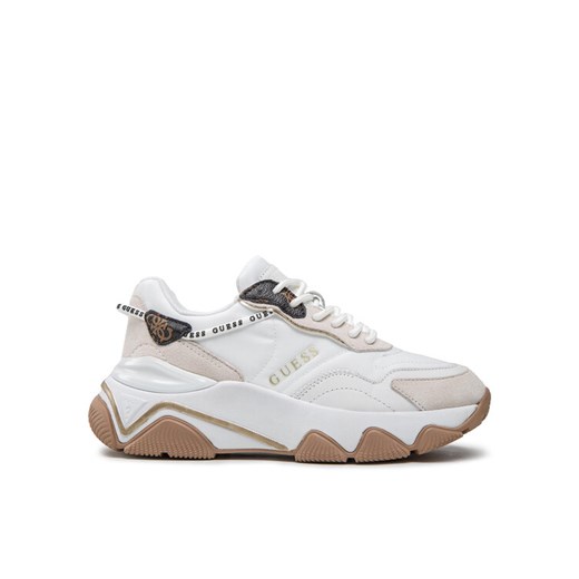 Sneakersy Guess Micola FL7MIC FAL12 Biały ze sklepu eobuwie.pl w kategorii Buty sportowe damskie - zdjęcie 183600388