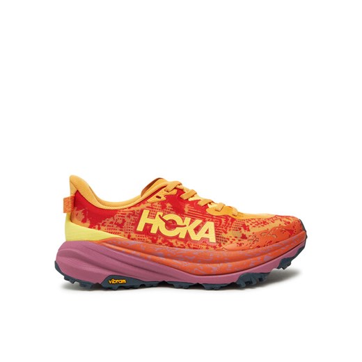 Hoka Buty do biegania Speedgoat 6 W 1147811 Pomarańczowy ze sklepu MODIVO w kategorii Buty sportowe damskie - zdjęcie 183601779