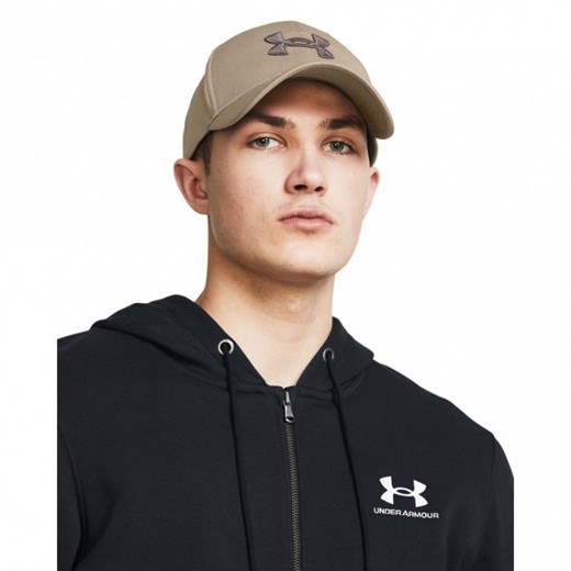 Męska czapka z daszkiem Under Armour Men's UA Blitzing - brązowa ze sklepu Sportstylestory.com w kategorii Czapki z daszkiem męskie - zdjęcie 183602709