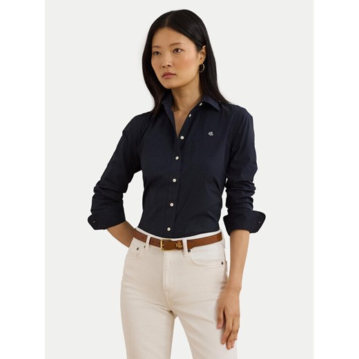 LAUREN RALPH LAUREN Koszula Easy Care Point Collar 200684553003 Granatowy L MODIVO