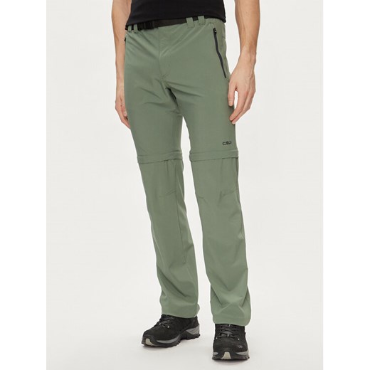 CMP Spodnie outdoor 3T51647 Zielony Regular Fit ze sklepu MODIVO w kategorii Spodnie męskie - zdjęcie 183602968