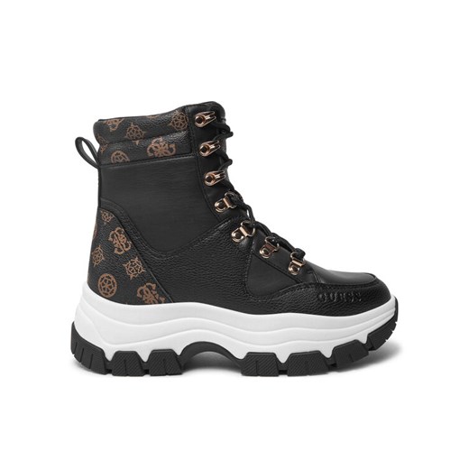 Guess Botki Bliza FLFBLI FAL12 Czarny ze sklepu MODIVO w kategorii Botki - zdjęcie 183602985