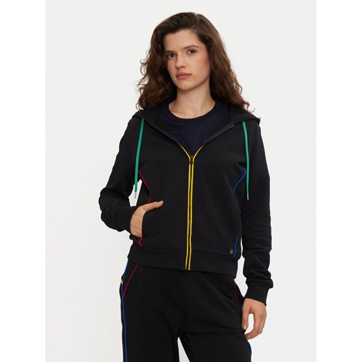 United Colors Of Benetton Bluza 3J68D500J Czarny Regular Fit United Colors Of Benetton XS MODIVO