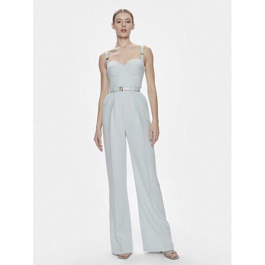 Elisabetta Franchi Kombinezon TU-014-41E2-V540 Błękitny Regular Fit ze sklepu MODIVO w kategorii Kombinezony damskie - zdjęcie 183603025