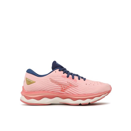 Buty do biegania Mizuno Wave Sky 6 J1GD220273 Różowy ze sklepu eobuwie.pl w kategorii Buty sportowe damskie - zdjęcie 183604267