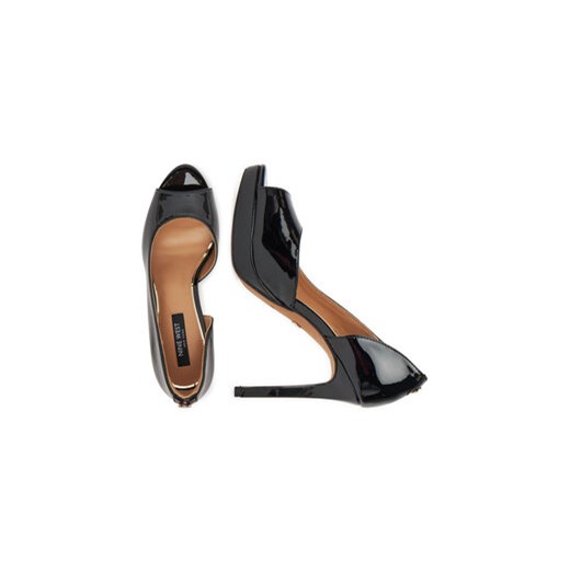 Szpilki Nine West WFA2733-1A Czarny ze sklepu eobuwie.pl w kategorii Sandały damskie - zdjęcie 183604398