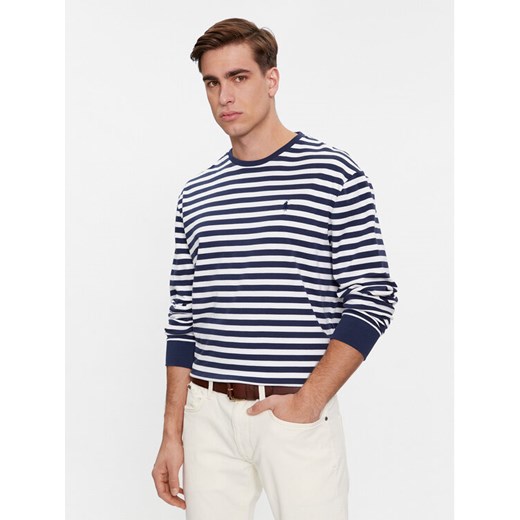 Polo Ralph Lauren Longsleeve 710926742001 Granatowy Classic Fit Polo Ralph Lauren XL MODIVO