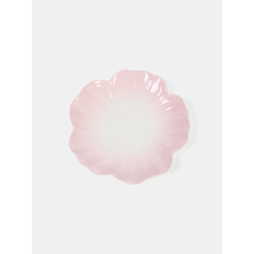 Sinsay - Talerz z motywem kwiatowym - różowy Sinsay One Size Sinsay