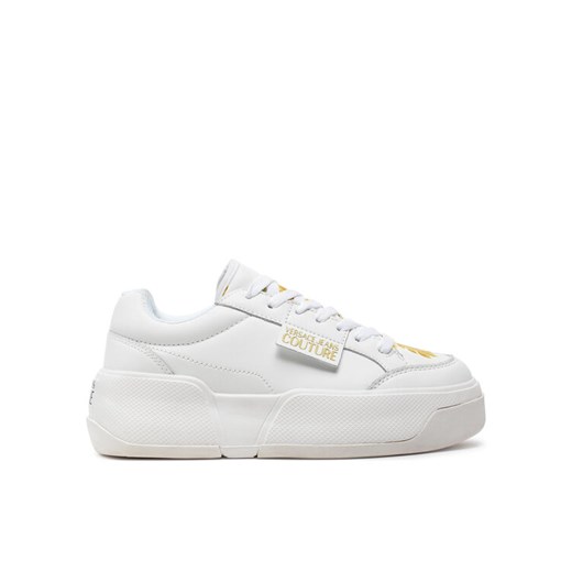 Sneakersy Versace Jeans Couture Ravewing 77VA3ST2 Biały ze sklepu eobuwie.pl w kategorii Buty sportowe damskie - zdjęcie 183606579