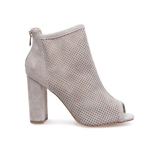 Botki Sergio Bardi W17SS715-14Z-SB Beżowy Sergio Bardi 41 eobuwie.pl