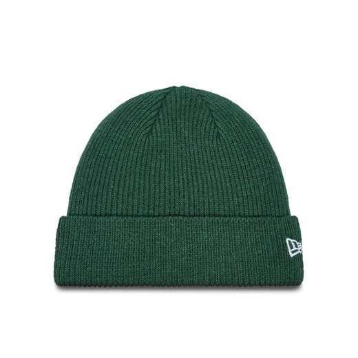 Czapka New Era Wool Cuff Knit Beanie 60424811 Zielony ze sklepu eobuwie.pl w kategorii Czapki zimowe męskie - zdjęcie 183606737