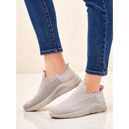 Royalfashion Wsuwane damskie materiałowe buty sportowe Secat ze sklepu royalfashion.pl w kategorii Buty sportowe damskie - zdjęcie 183608108