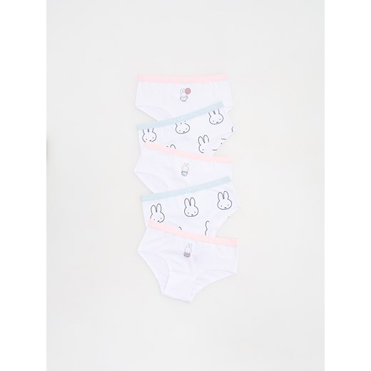 Reserved - Majtki 5 pack Miffy - biały ze sklepu Reserved w kategorii Majtki dziecięce - zdjęcie 183608559