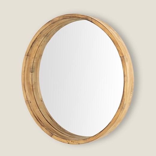 Lustro Arbor ⌀75 cm ze sklepu dekoria.pl w kategorii Lustra - zdjęcie 183608947