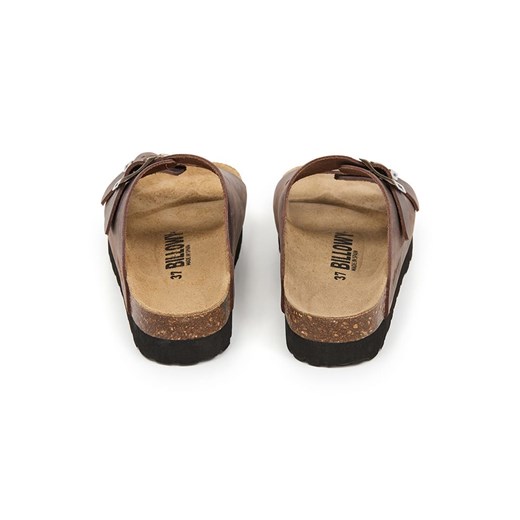 billowy Skórzane klapki w kolorze brązowym Billowy 37 wyprzedaż Limango Polska