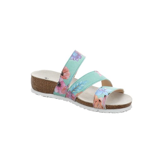 Klapki damskie Think! bez zapięcia z nadrukami 