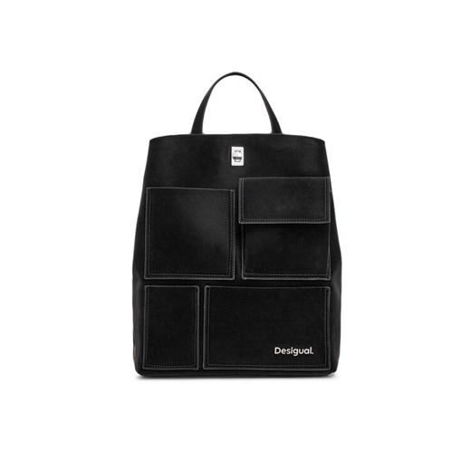 Plecak Desigual Back Pocket Face Sumy 24WAKP35 Czarny ze sklepu eobuwie.pl w kategorii Plecaki - zdjęcie 183611778