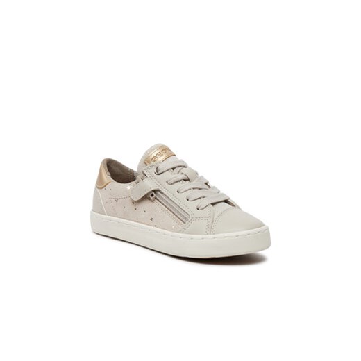 Sneakersy Geox Jr Kilwi Girl J45D5A 007BC C5016 S Beżowy Geox 28 eobuwie.pl