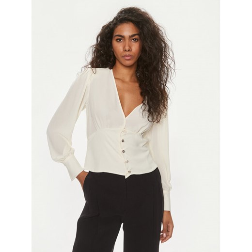 Liu Jo Bluzka CA4044 TS055 Écru Regular Fit ze sklepu MODIVO w kategorii Bluzki damskie - zdjęcie 183612478