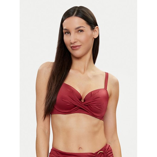 Dorina Góra od bikini Azores D001907MI010 Bordowy ze sklepu MODIVO w kategorii Stroje kąpielowe - zdjęcie 183612556