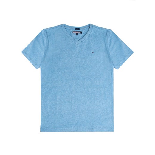 Tommy Hilfiger T-Shirt KB0KB04142 D Błękitny Regular Fit ze sklepu MODIVO w kategorii T-shirty chłopięce - zdjęcie 183612659