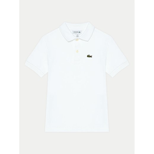 Lacoste Polo PJ2909 Biały Regular Fit ze sklepu MODIVO w kategorii T-shirty chłopięce - zdjęcie 183612705