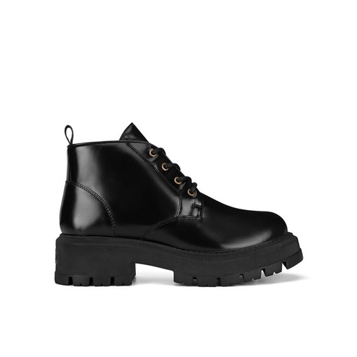 Badura Botki PILO-SL-04301 Czarny ze sklepu MODIVO w kategorii Botki - zdjęcie 183612787
