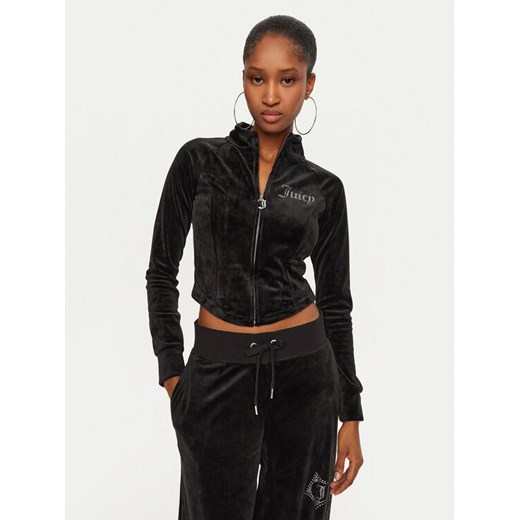 Juicy Couture Bluza Morgan Cross JCBCT224832 Czarny Regular Fit ze sklepu MODIVO w kategorii Bluzy damskie - zdjęcie 183612937