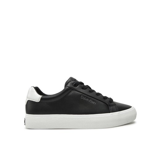 Calvin Klein Sneakersy Vulc Lace Up Texture Fox - Lth HW0HW02439 Czarny Calvin Klein 36 MODIVO