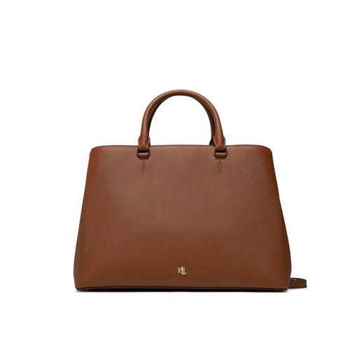 Lauren Ralph Lauren Torebka Hanna 37 431898556006 Brązowy ze sklepu MODIVO w kategorii Kuferki - zdjęcie 183613105