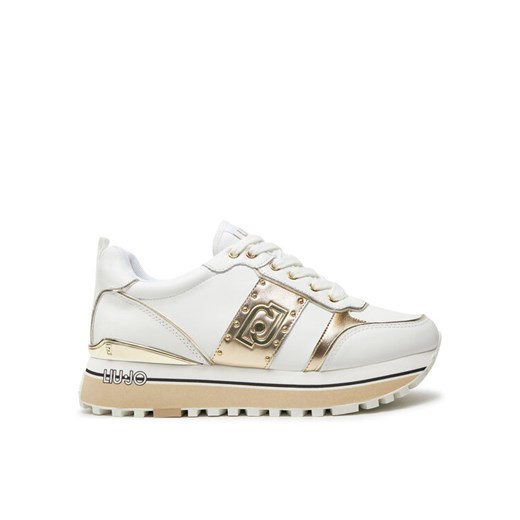 Liu Jo Sneakersy Maxi Wonder 71 BF4003 P0102 Biały ze sklepu MODIVO w kategorii Buty sportowe damskie - zdjęcie 183613126