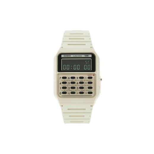 Zegarek Casio Vintage CA-53WB-8BEF Écru ze sklepu eobuwie.pl w kategorii Zegarki - zdjęcie 183619057