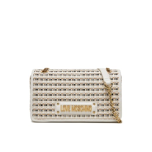 Torebka LOVE MOSCHINO JC4348PP05K60108 Écru ze sklepu eobuwie.pl w kategorii Plecaki - zdjęcie 183619097