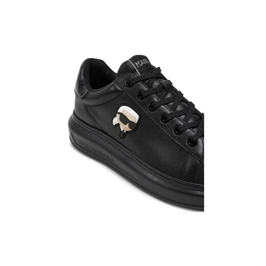 Sneakersy KARL LAGERFELD KL62530N Czarny Karl Lagerfeld 37 eobuwie.pl
