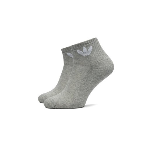 Zestaw 3 par wysokich skarpet unisex adidas Mid Crew IJ5612 Kolorowy 43_45 eobuwie.pl