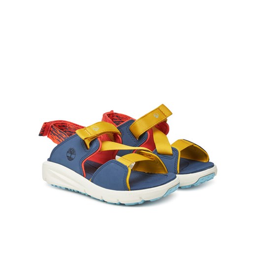 Timberland Sandały Motion Dune TB0A6C4PETU1 Niebieski ze sklepu MODIVO w kategorii Sandały dziecięce - zdjęcie 183620179