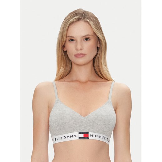 Tommy Hilfiger Biustonosz braletka UW0UW05715 Szary ze sklepu MODIVO w kategorii Biustonosze - zdjęcie 183620207