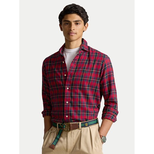 Polo Ralph Lauren Koszula 710922281004 Czerwony Custom Fit Polo Ralph Lauren M MODIVO